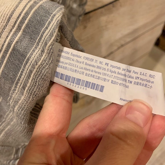 Forever 21 Peasant Striped Blouse - Picture 4 of 5